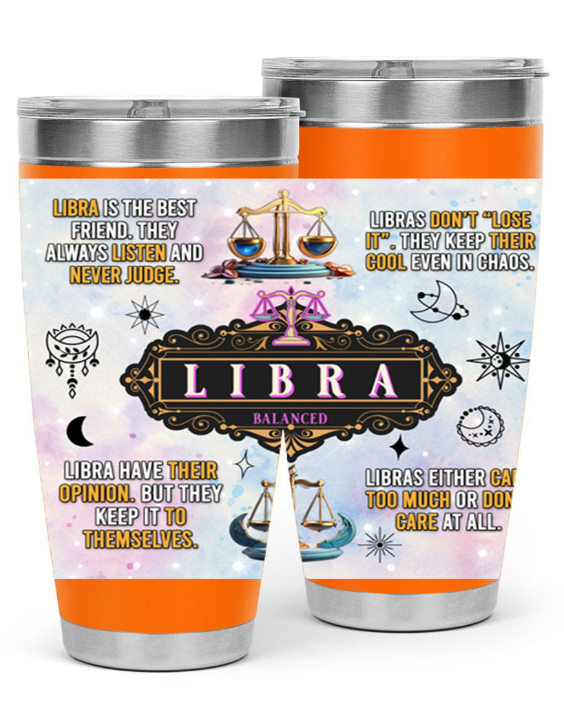 StraightLibra 474#- zodiac- Tumbler