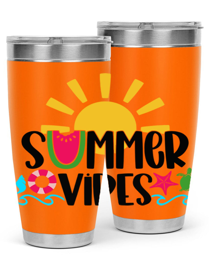 Summer Vibes Style 19#- summer- Tumbler
