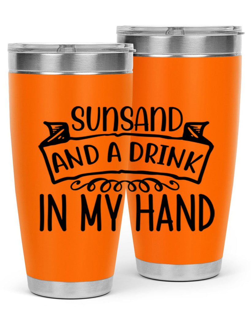 Sunsandandadrinkin 483#- zodiac- Tumbler
