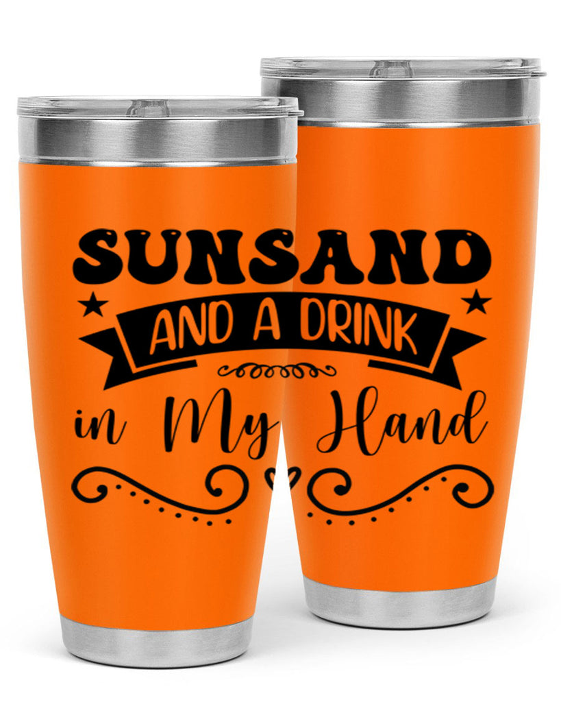Sunsandandadrinkin 484#- zodiac- Tumbler