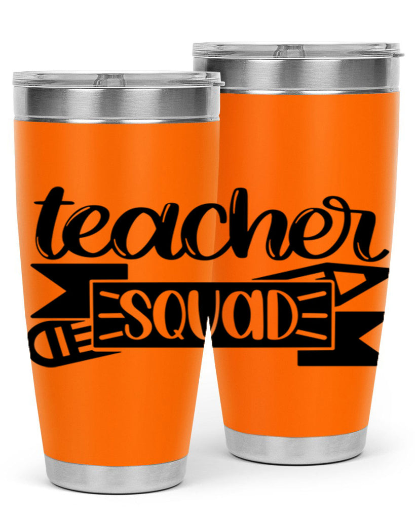 Teacher Squad Style 48#- teacher- tumbler
