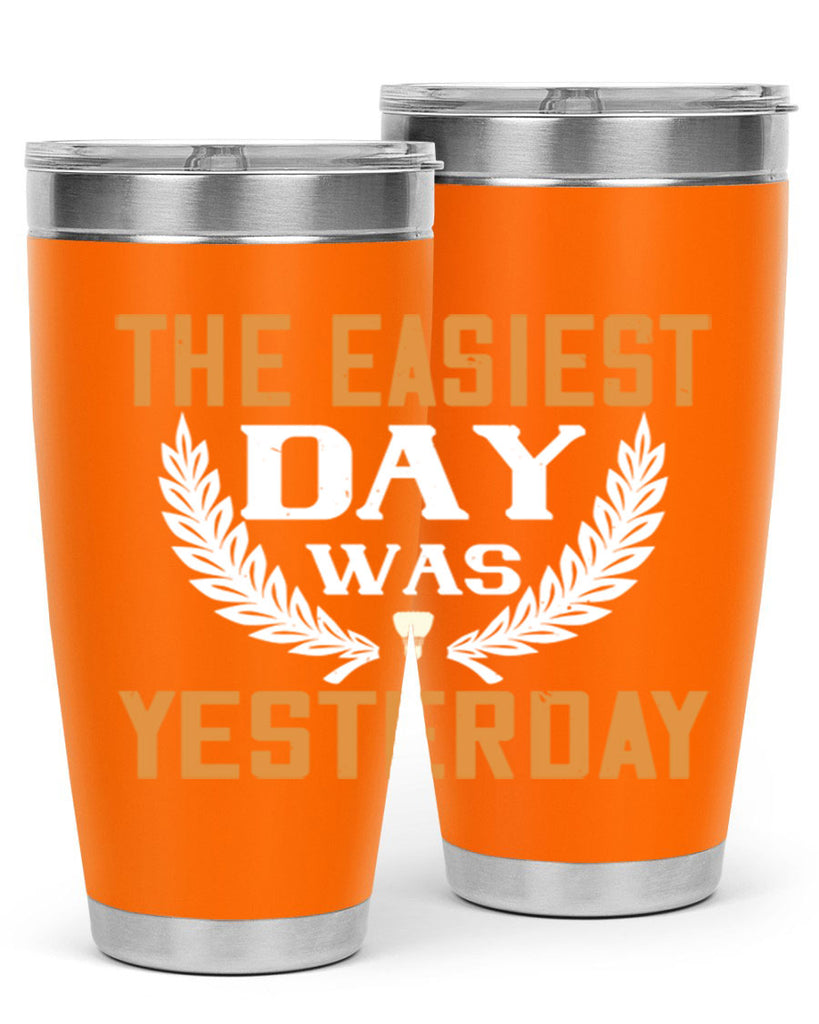 The easiest day was yesterday 1834#- badminton- Tumbler