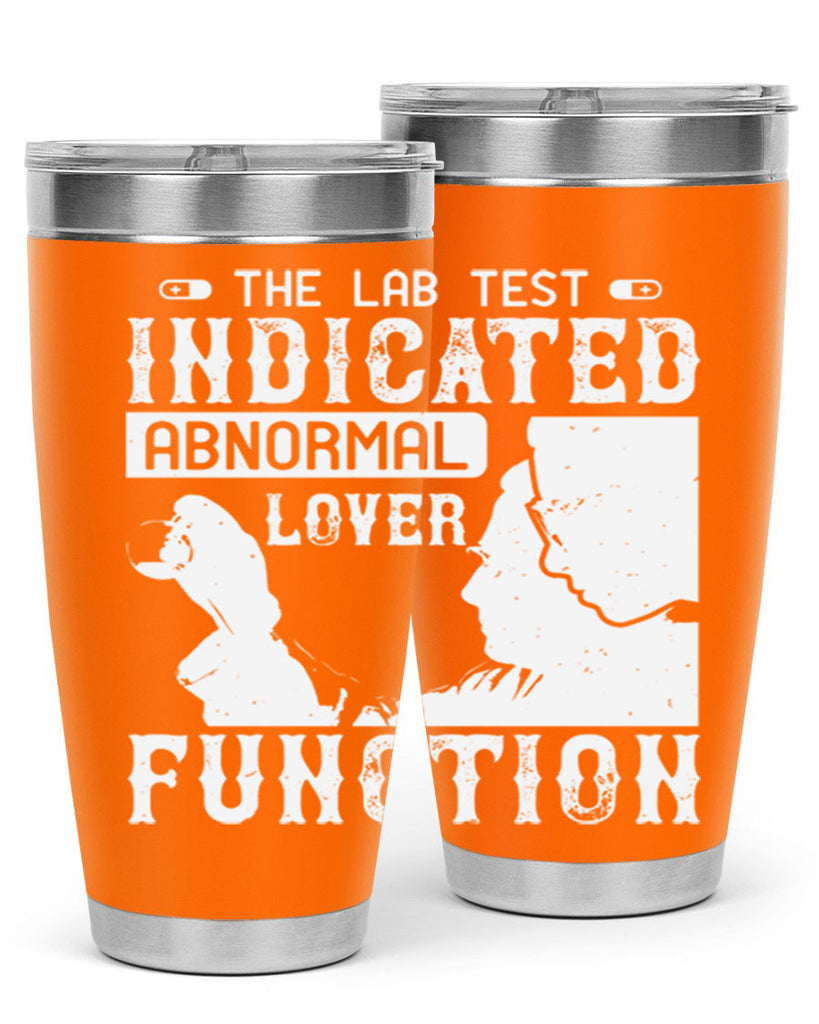 The lab test indicated abnormal lover function Style 22#- medical- tumbler