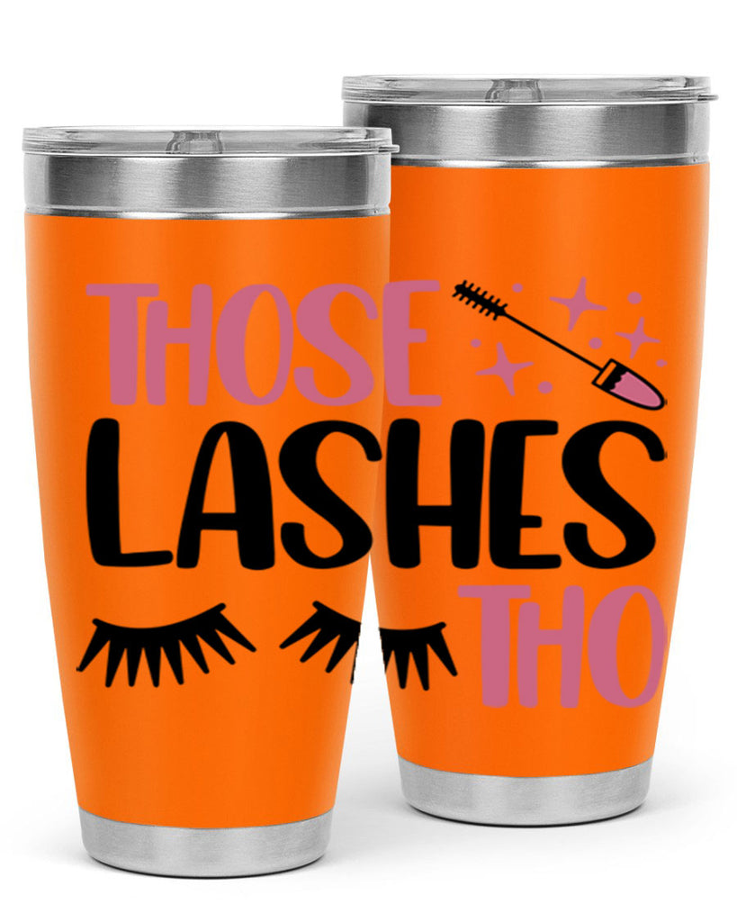 Those Lashes Tho Style 11#- make up- Tumbler