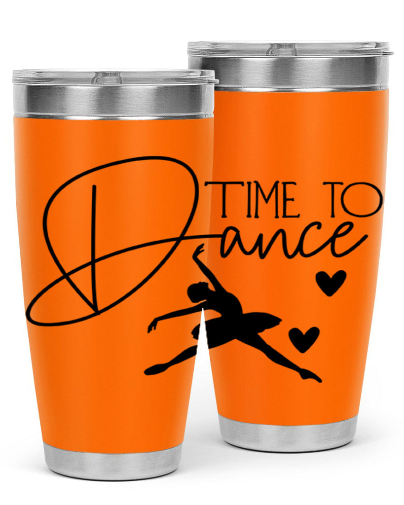 Time to Dance 85#- ballet- Tumbler