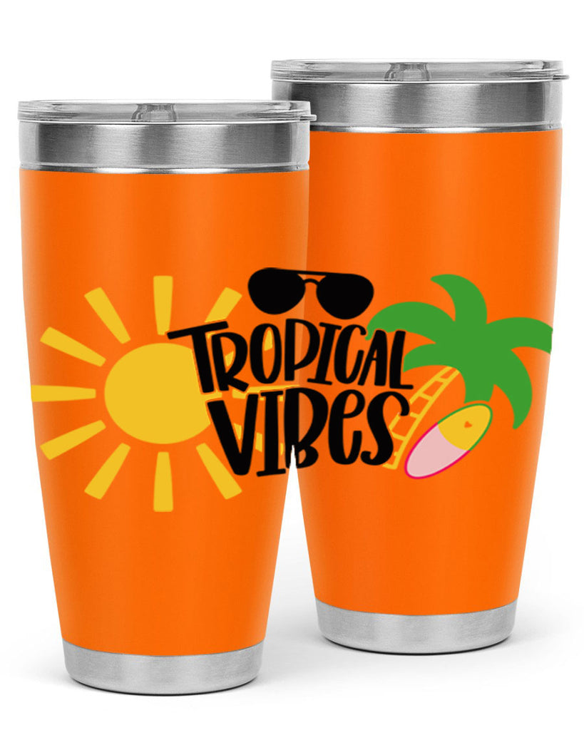 Tropical Vibes Style 9#- summer- Tumbler