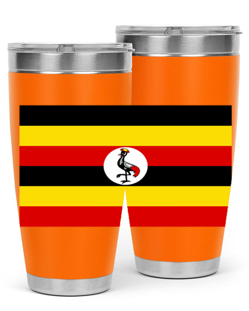 Uganda 14#- world flags- Tumbler