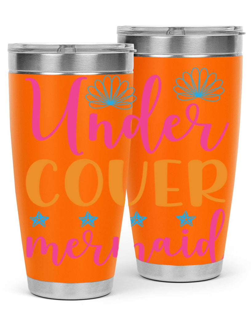 Under Cover Mermaid Design 653#- mermaid- Tumbler