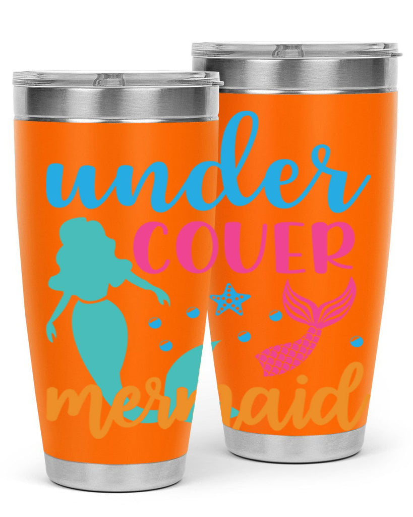 Under Cover Mermaid Design 654#- mermaid- Tumbler