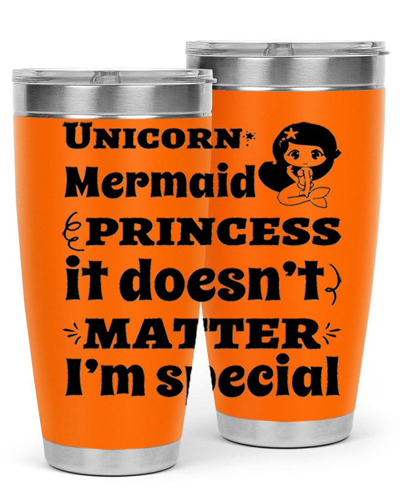 Unicorn Mermaid princess it doesnt 661#- mermaid- Tumbler