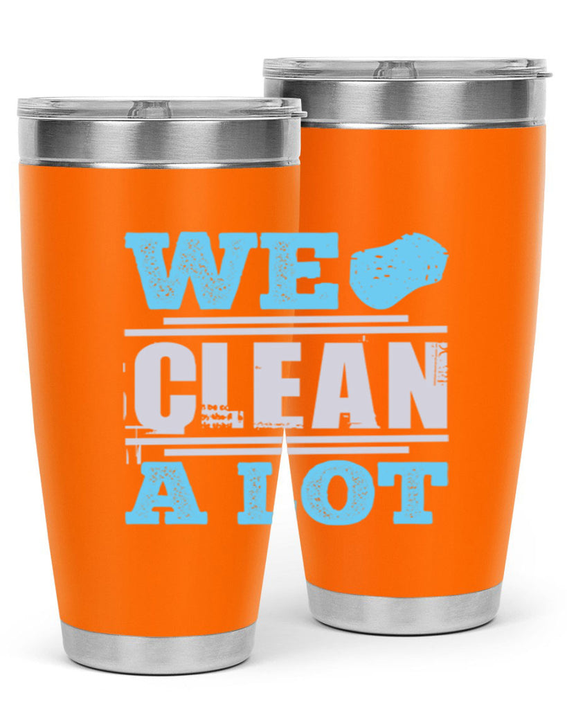 We clean a lot Style 11#- cleaner- tumbler