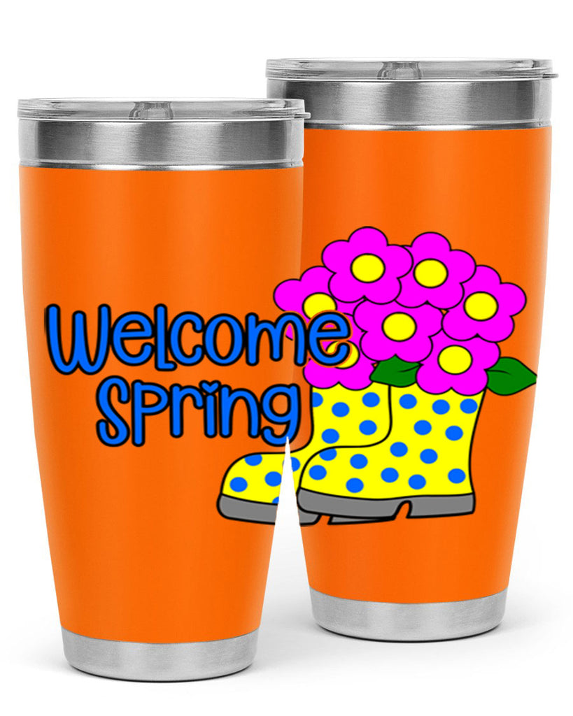 Welcome Spring rainboots page577#- spring- Tumbler