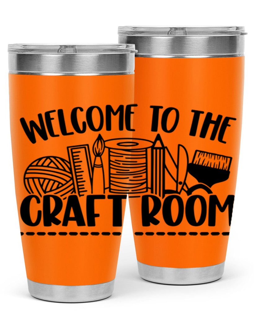 Welcome To the Craft Room 1#- crafting- Tumbler