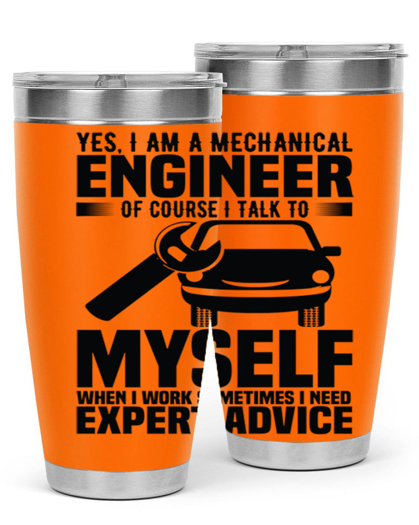 Yes I Am A Mechanical Style 1#- engineer- tumbler