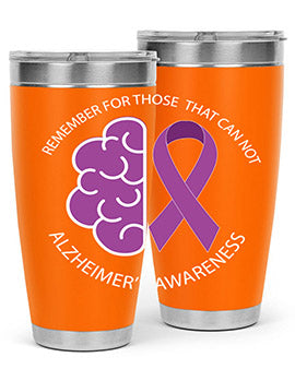 alzheimers awareness style 40#- alzheimers- Tumbler