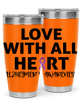 alzheimers awareness style 77#- alzheimers- Tumbler