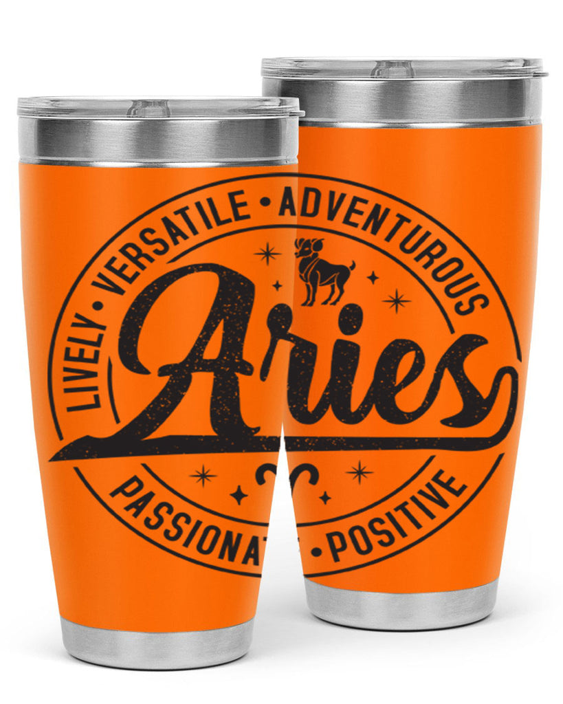 aries 102#- zodiac- Tumbler