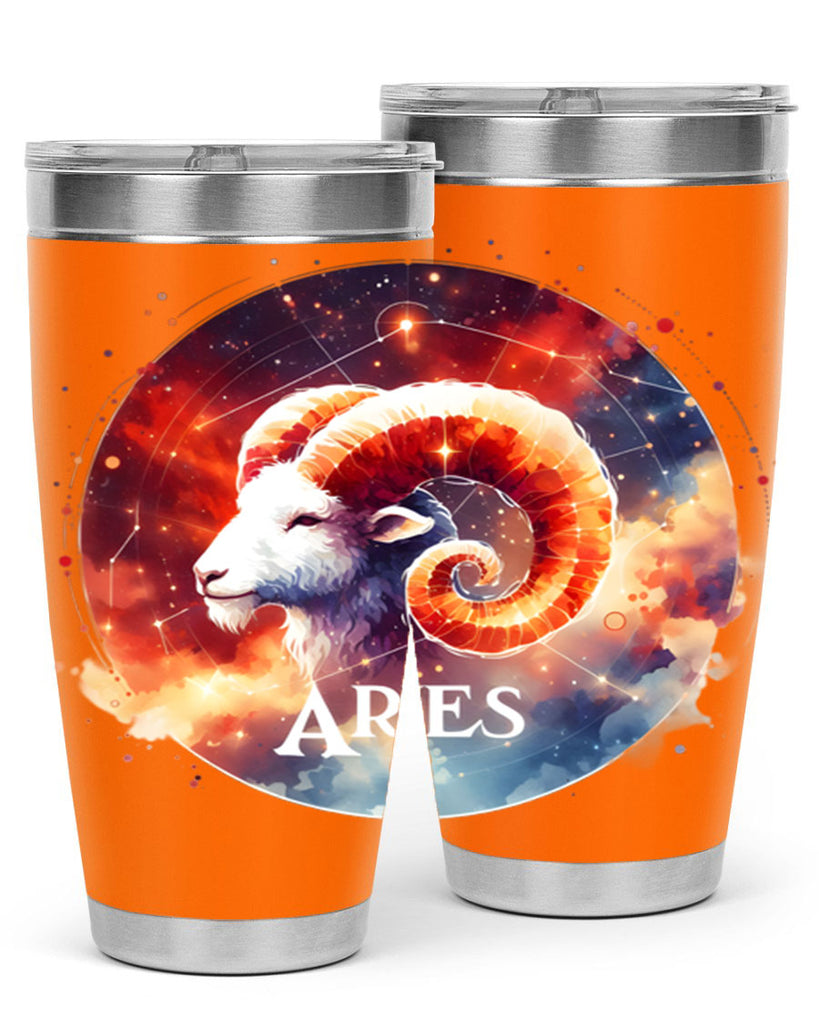 aries 128#- zodiac- Tumbler