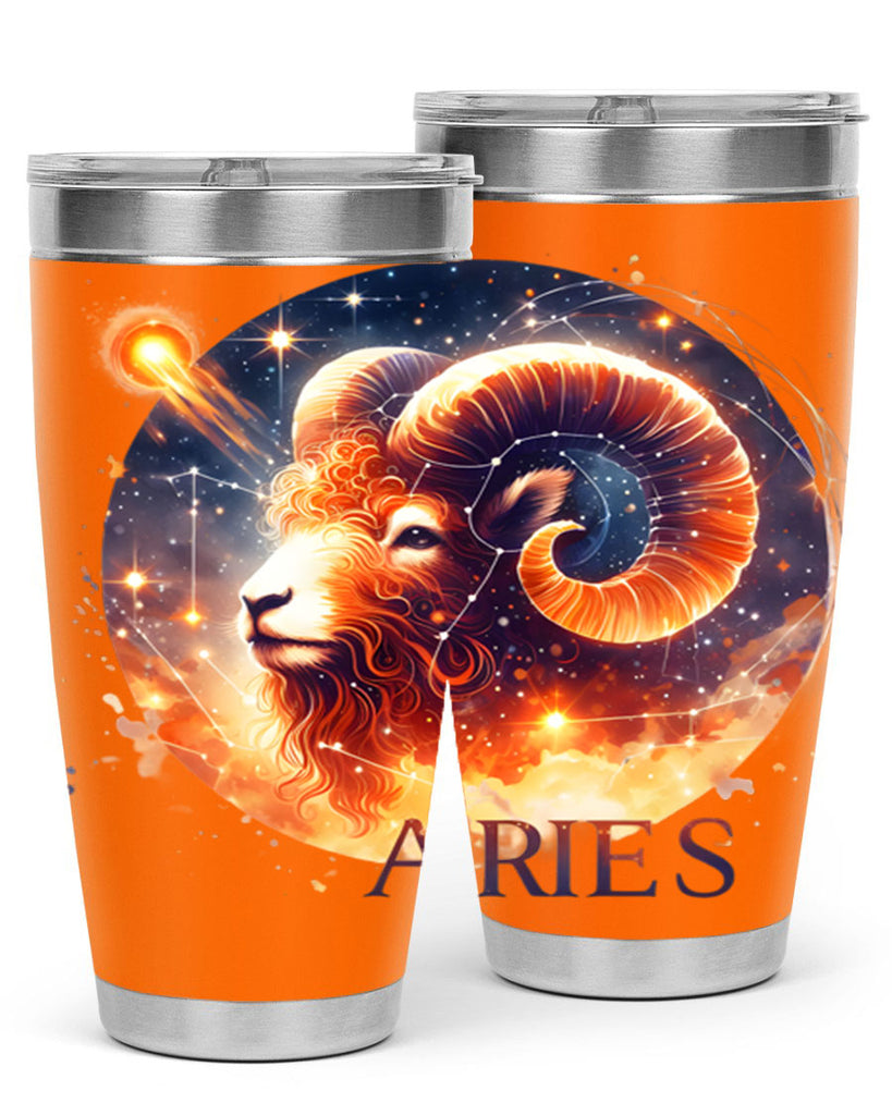 aries 130#- zodiac- Tumbler