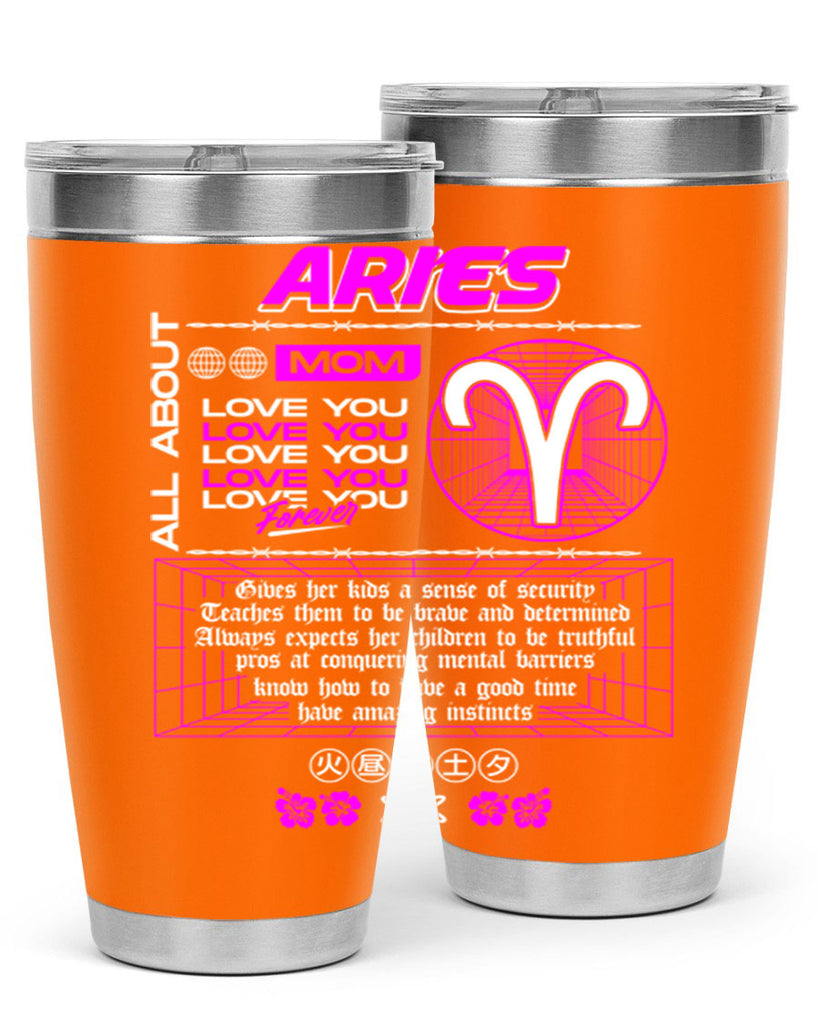 aries 138#- zodiac- Tumbler