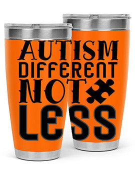autism different not less Style 6#- autism- Tumbler