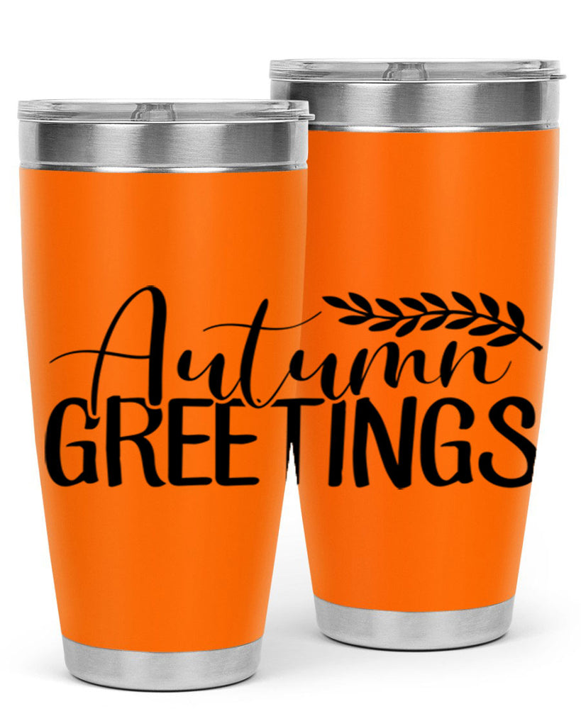 autumn greetings 13#- fall- Tumbler