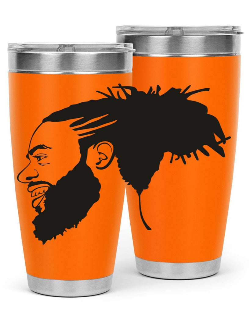 beardman 45#- black men - boys- tumbler