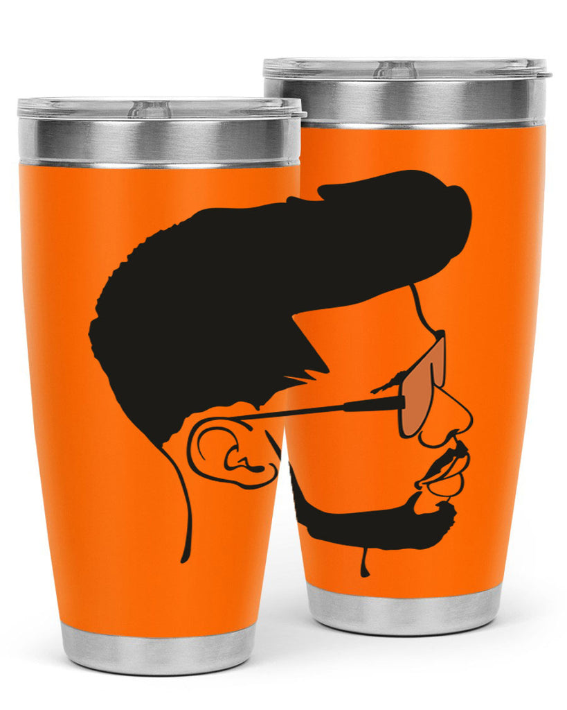 beardman 50#- black men - boys- tumbler