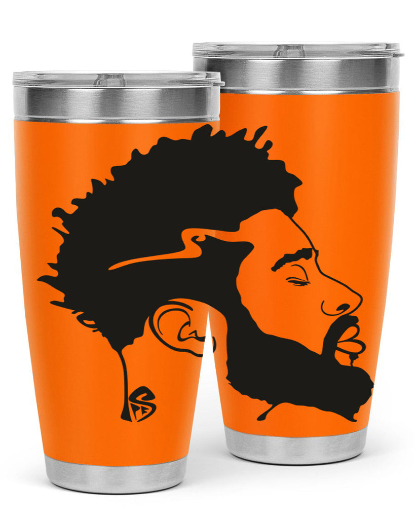 beardman 59#- black men - boys- tumbler