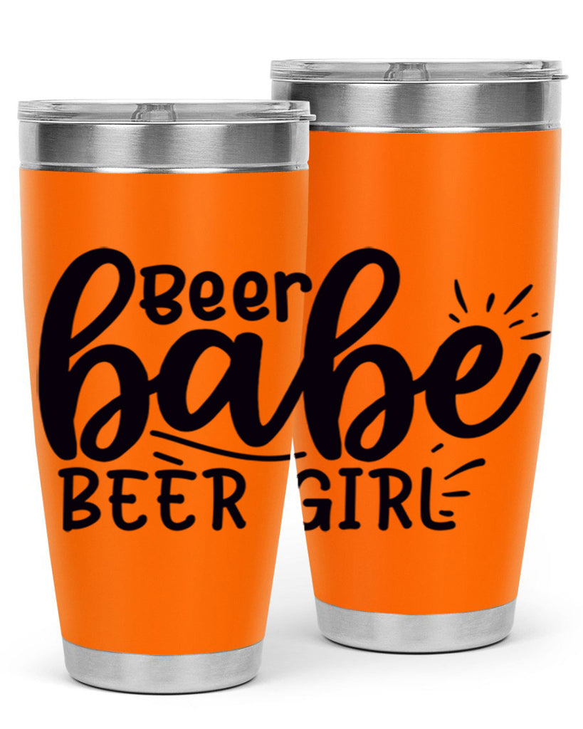 beer babe beer girl 136#- beer- Tumbler