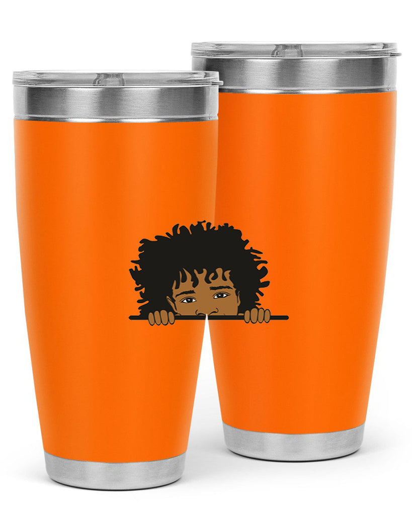 black boy 4#- black men - boys- tumbler