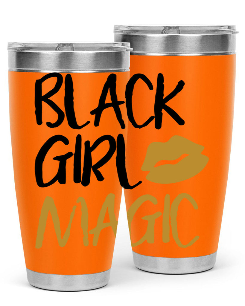 black girl magic lips cocoandbanana 245#- black words phrases- Cotton Tank