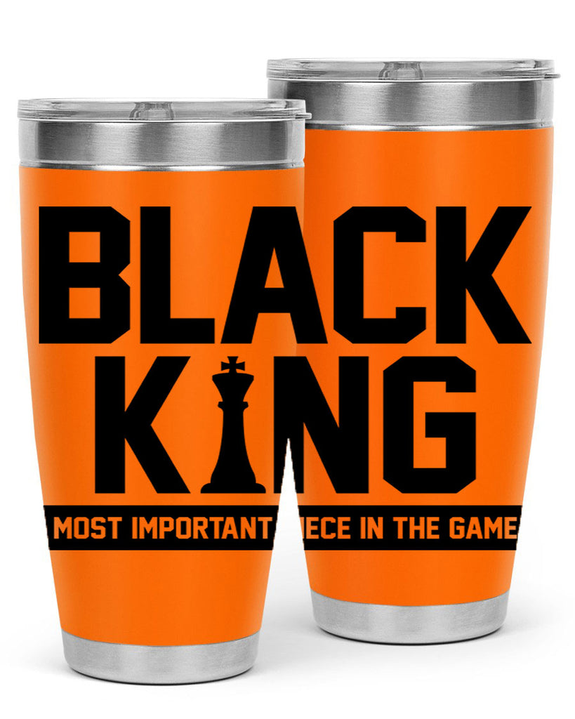 black king 199#- black words phrases- Cotton Tank