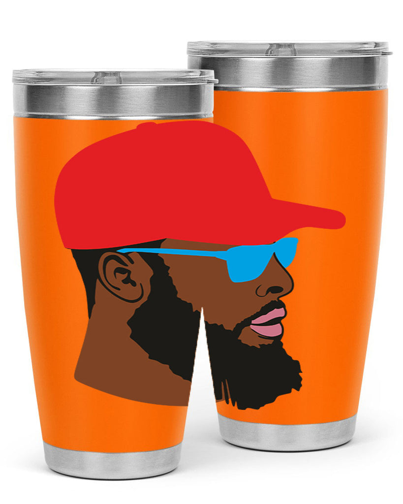 black man style 1#- black men - boys- tumbler