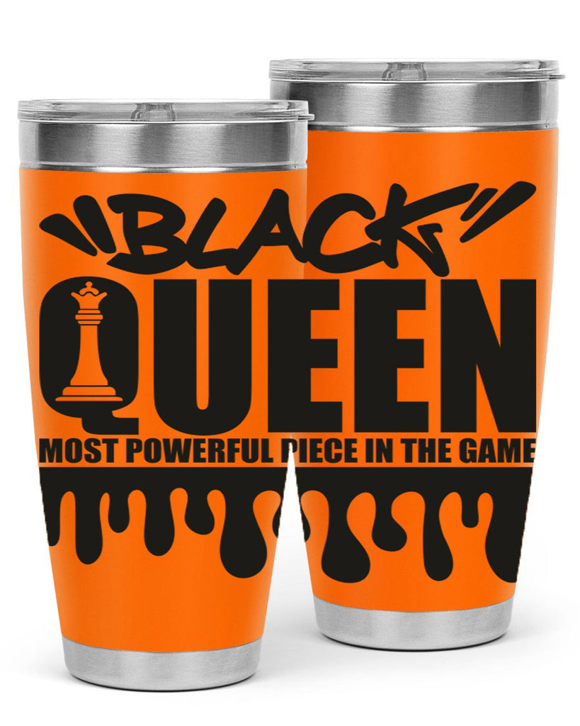 black queen 213#- black words phrases- Cotton Tank