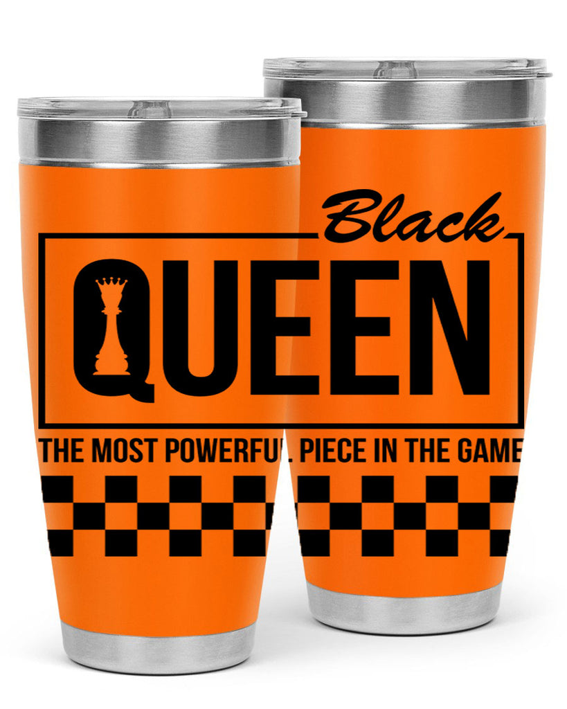 black queen chess checkered 221#- black words phrases- Cotton Tank