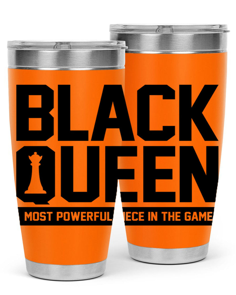 black queenchess 194#- black words phrases- Cotton Tank