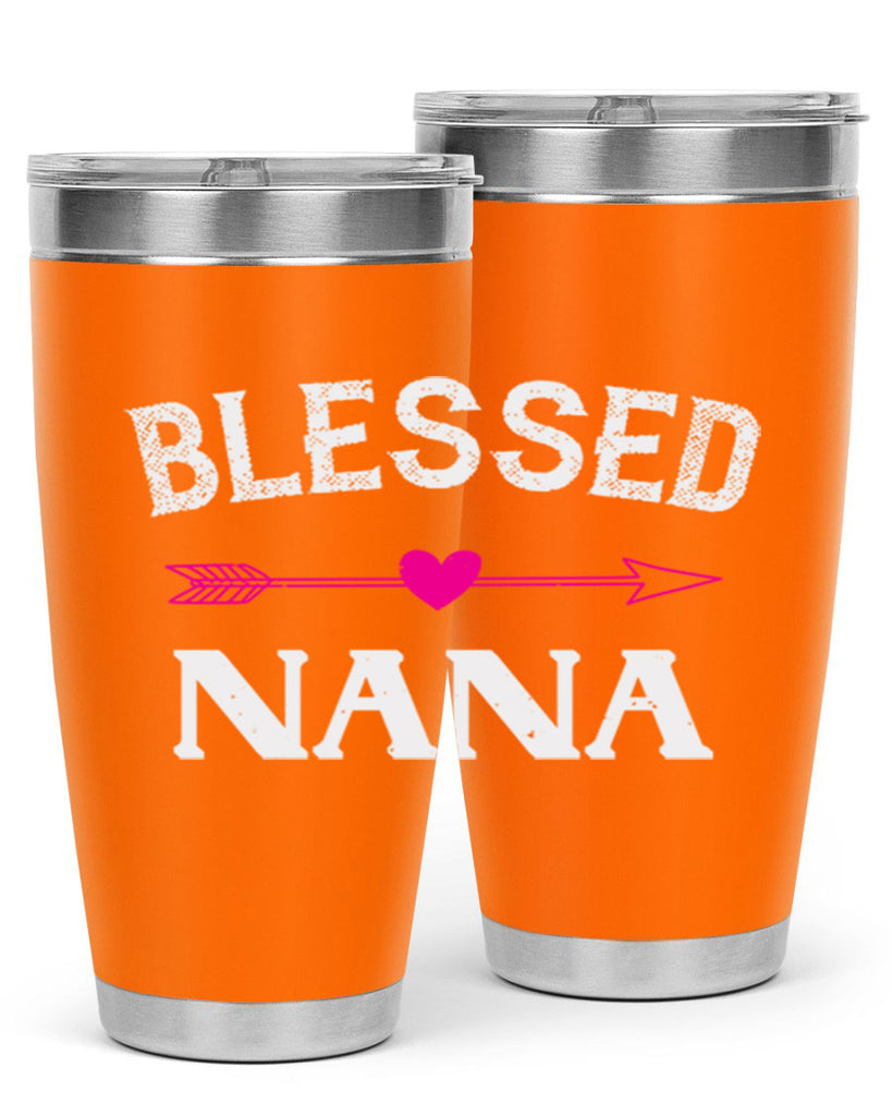 blessed nana 34#- grandma - nana- Tumbler