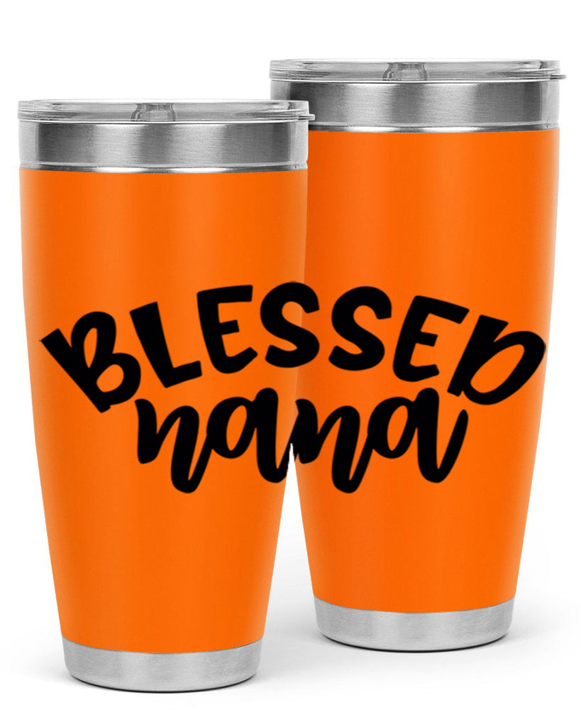 blessed nana 59#- grandma - nana- Tumbler