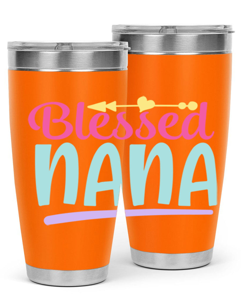 blessed nana 60#- grandma - nana- Tumbler