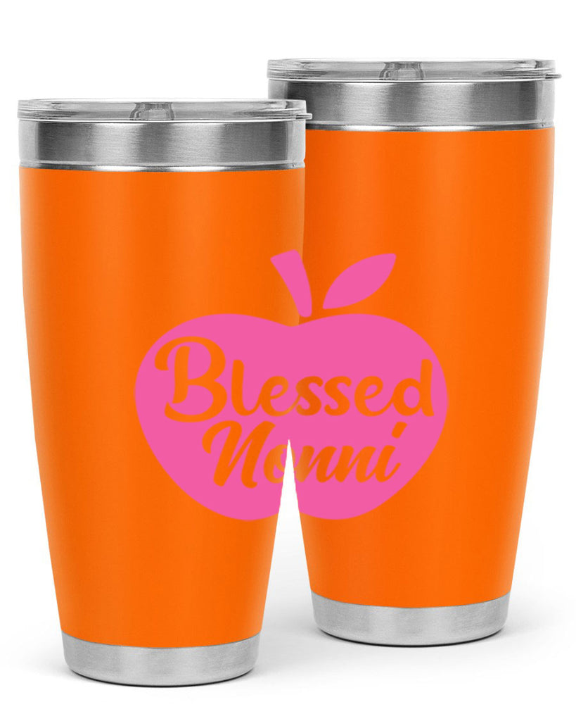 blessed nonni 58#- grandma - nana- Tumbler