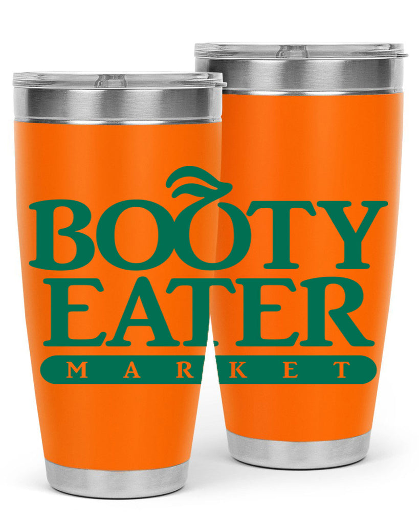 bootyeater 192#- black words phrases- Cotton Tank
