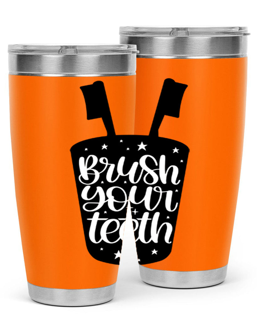 brush your teeth 45#- bathroom- Tumbler