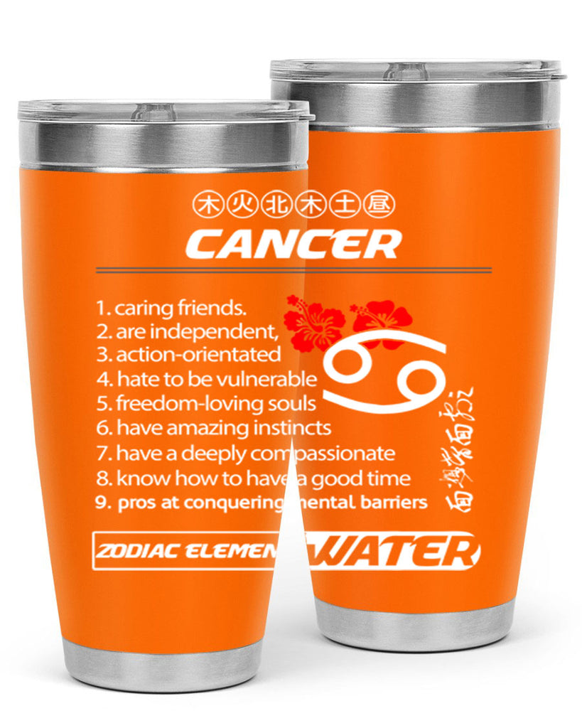 cancer 175#- zodiac- Tumbler