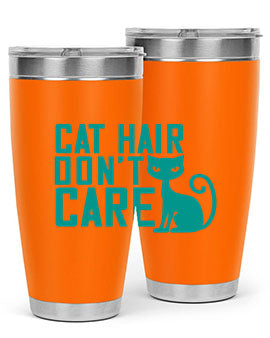 cat hair dont care Style 30#- cat- Tumbler