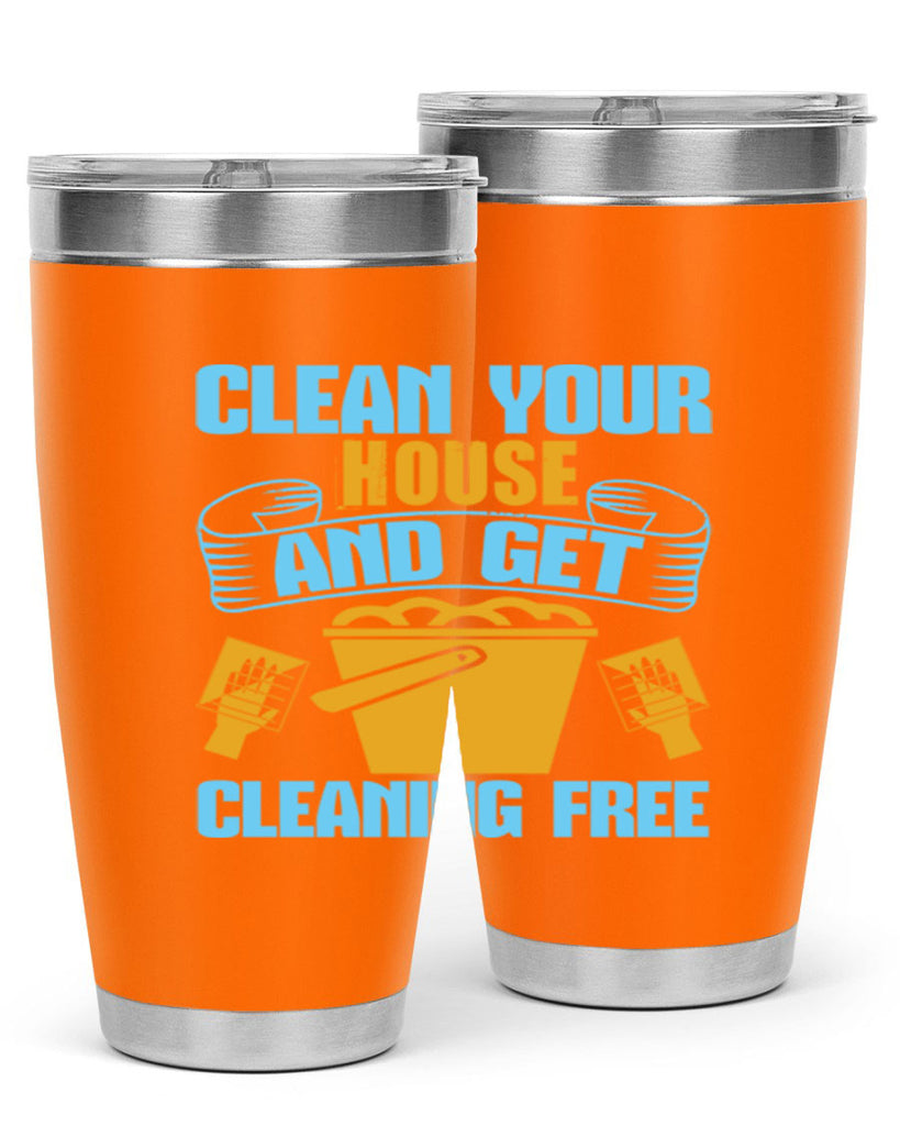 clean your house and get cleaning free Style 46#- cleaner- tumbler