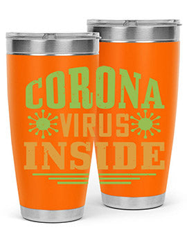 coronavirus inside Style 2#- corona virus- Tumbler