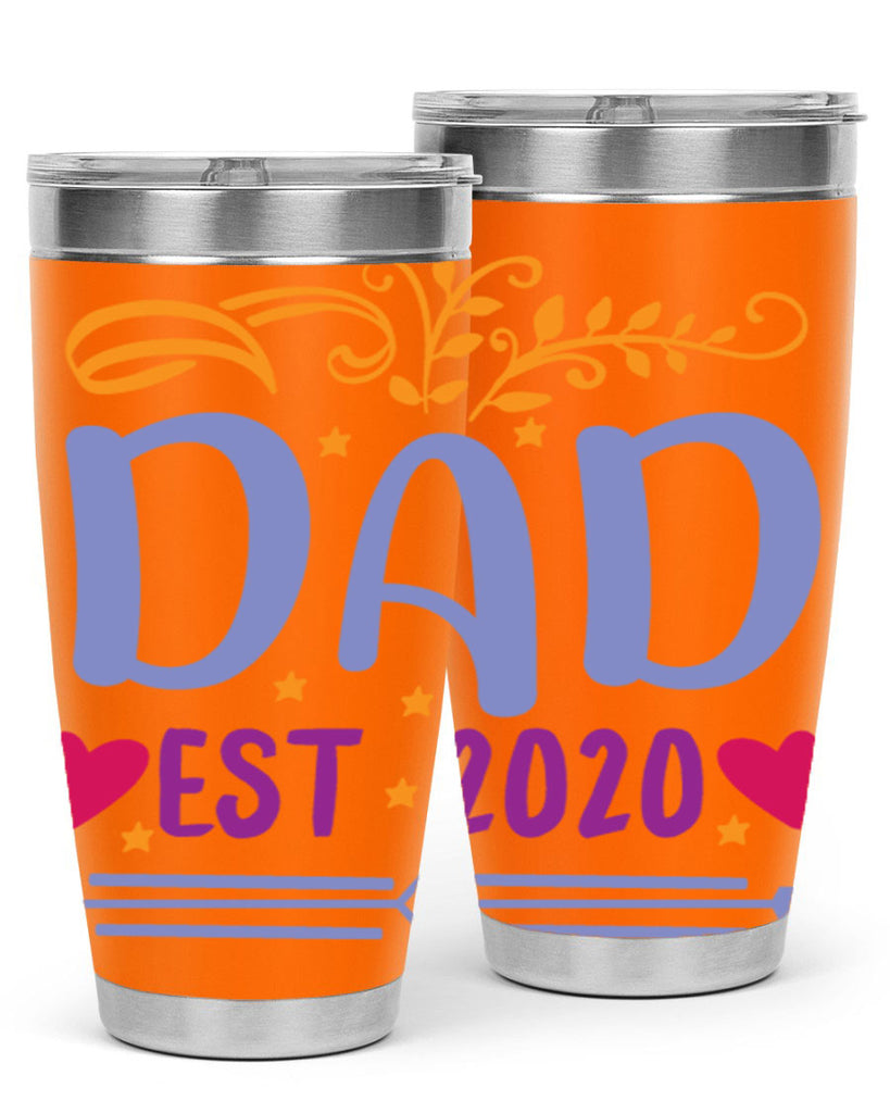 dad est 98#- fathers day- Tumbler