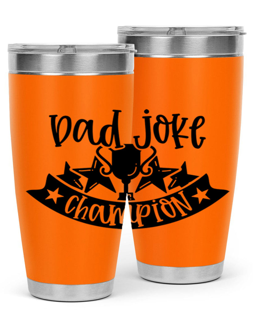 dad joke champion 66#- fathers day- Tumbler