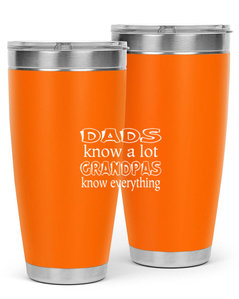dads know a lot 17#- dad- Tumbler